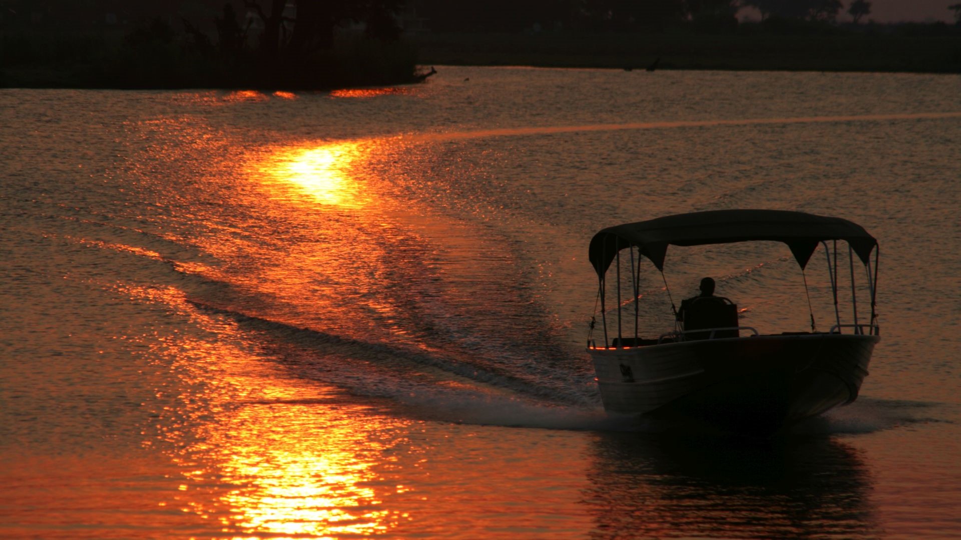 Botswana-Sonnenuntergang am Chobe-IMG_8126