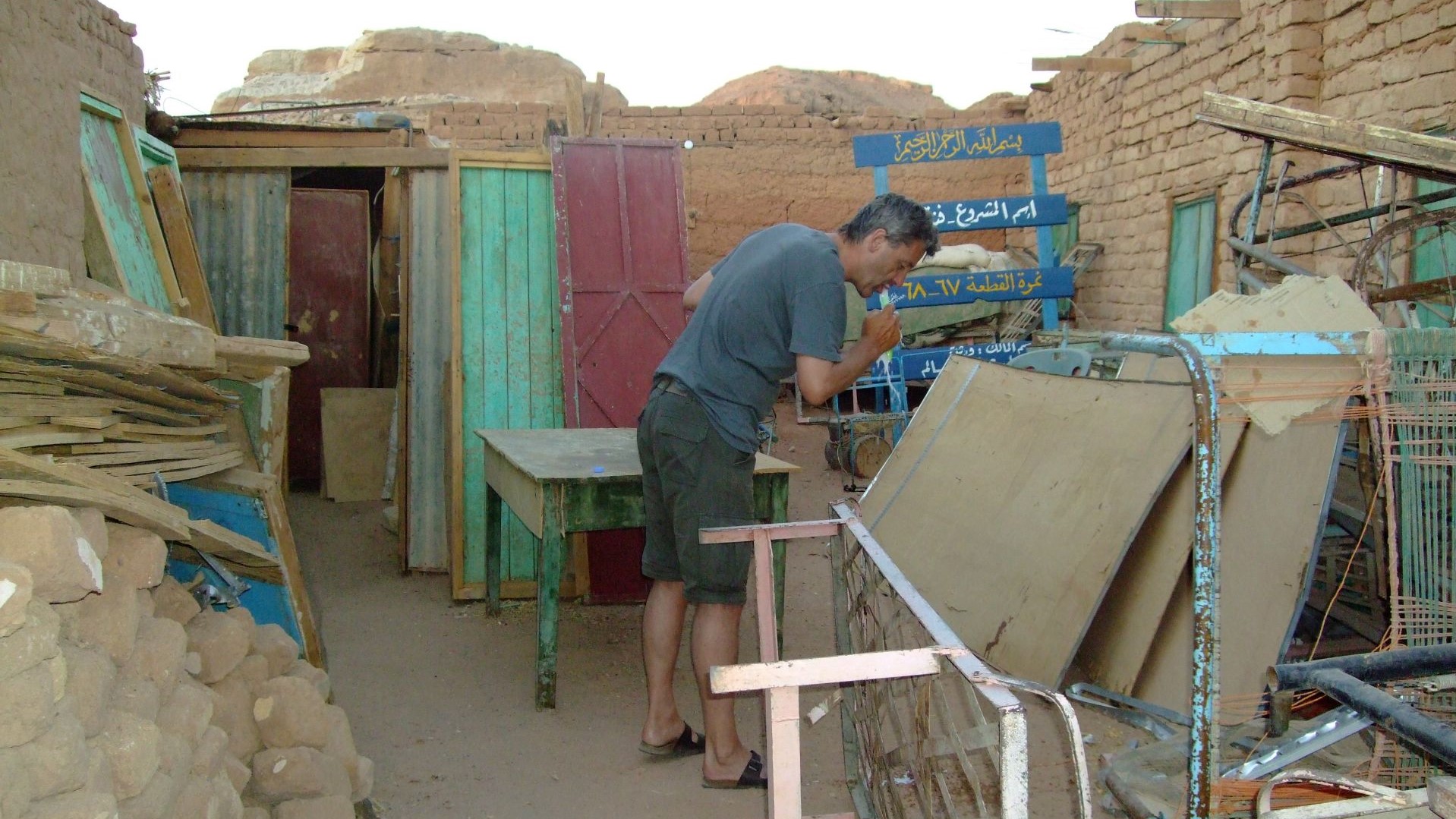 Sudan-Wadi Halfa-Nile Hotel-DSCF5513