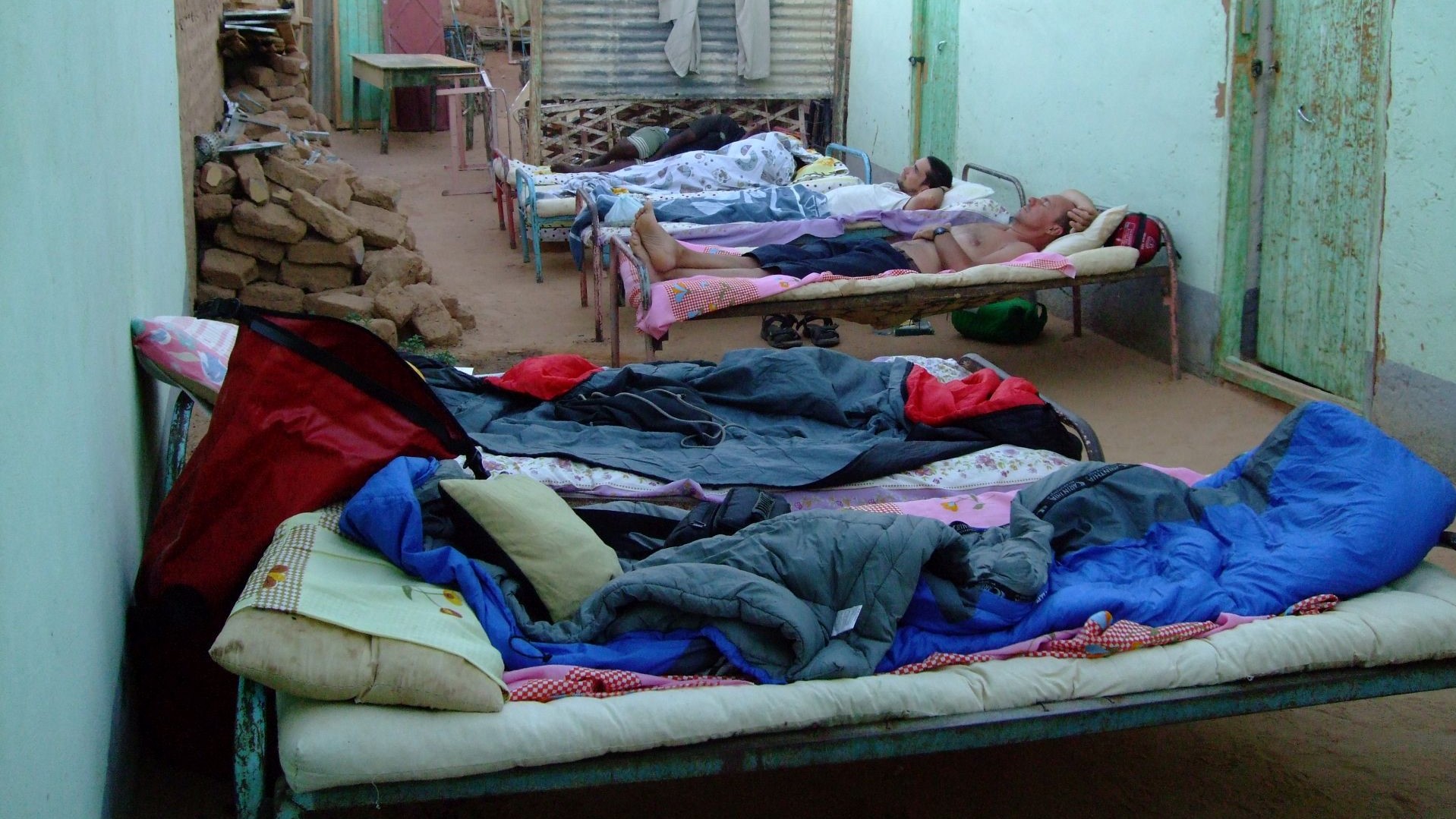 Sudan-Wadi Halfa-Unser Nachtlager-Nile Hotel-DSCF5509