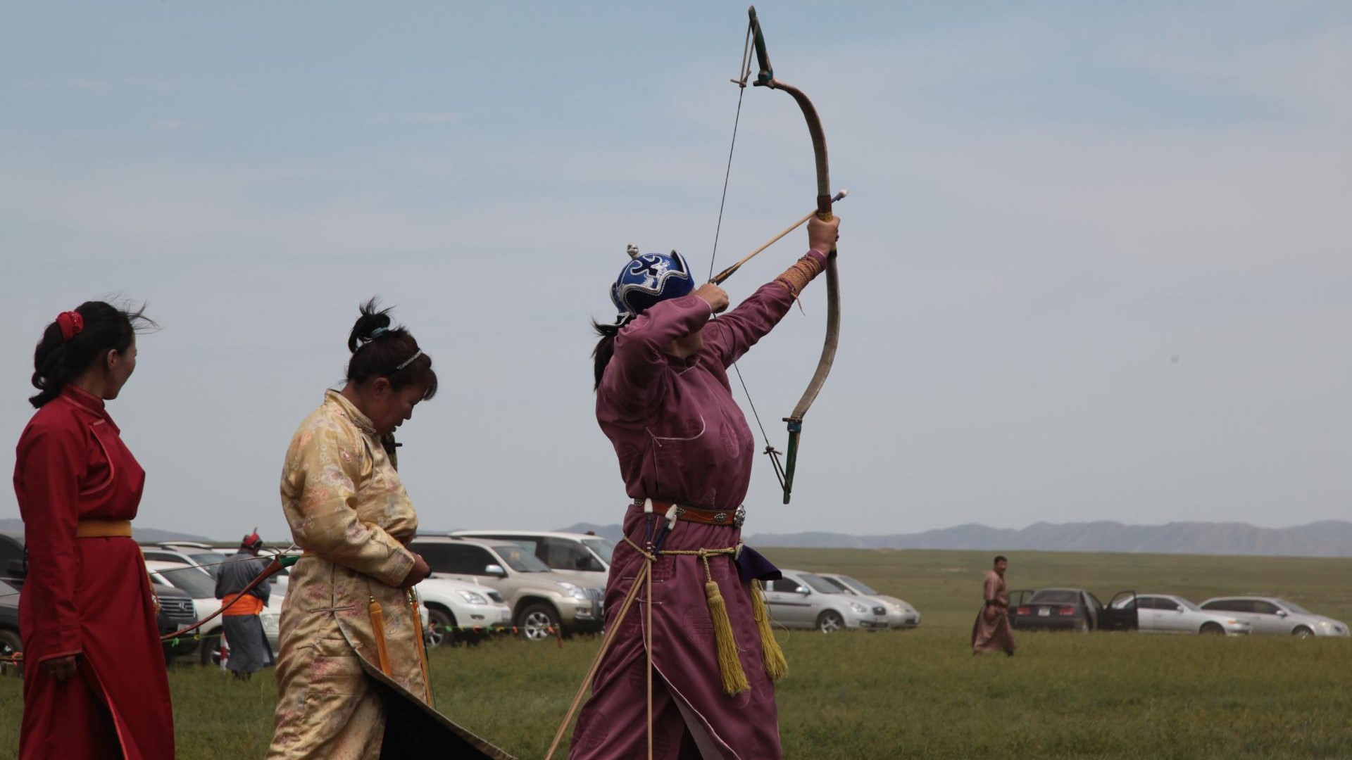 Nadam in der Mongolei.
