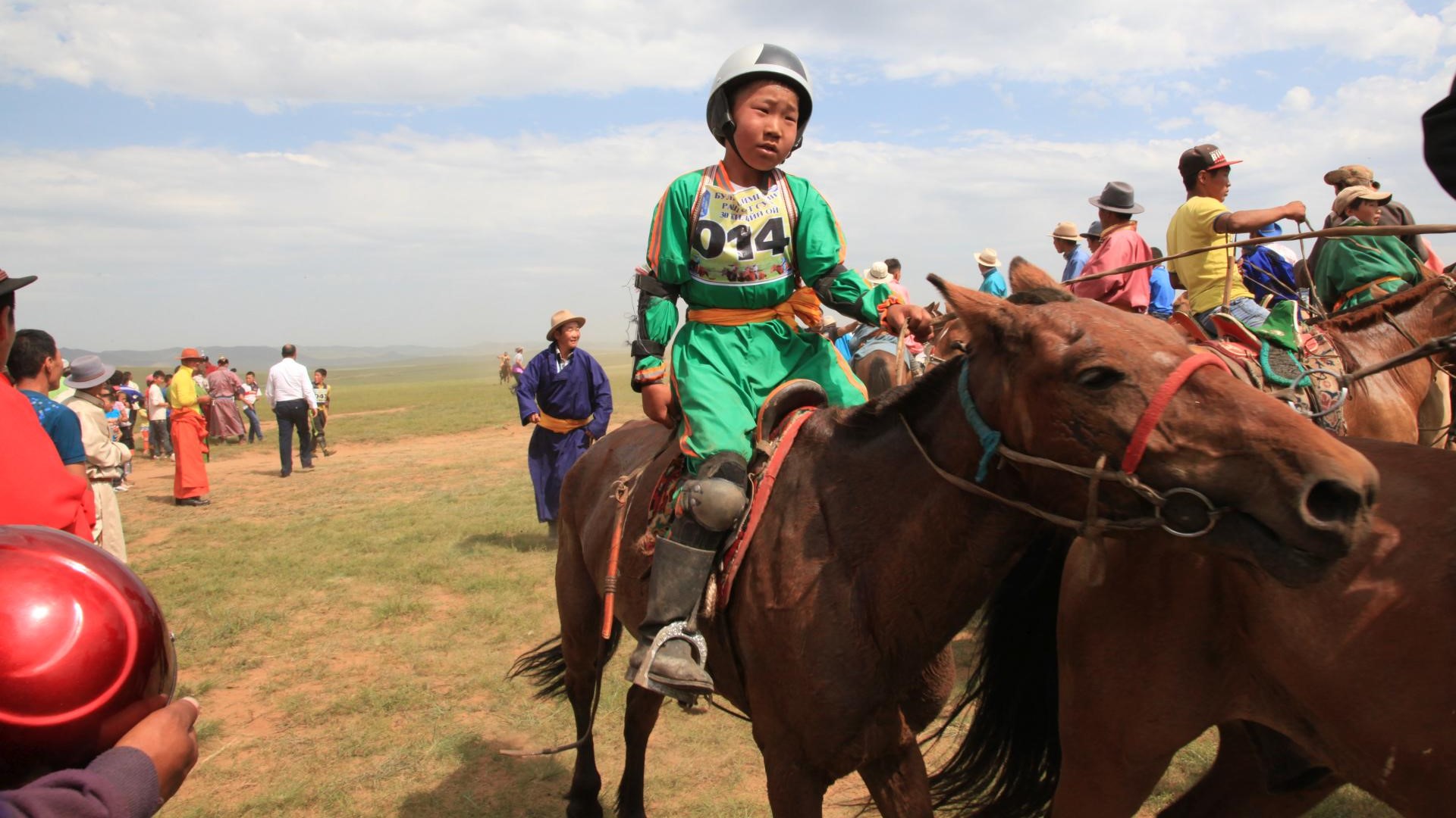 Nadam in der Mongolei.