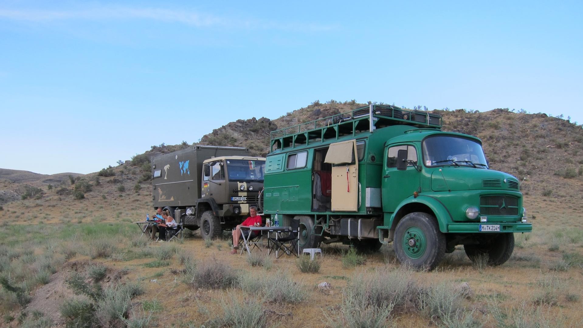 Thymianwiese in Usbekistan