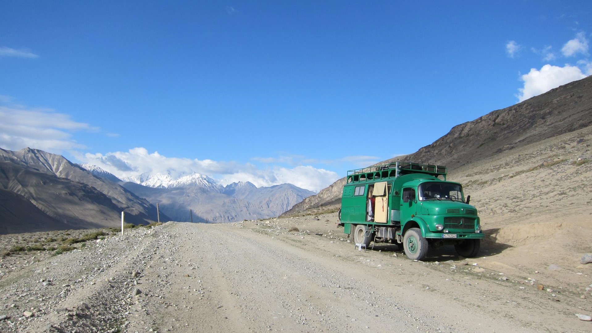 Pamirhighway. Tadschikistan