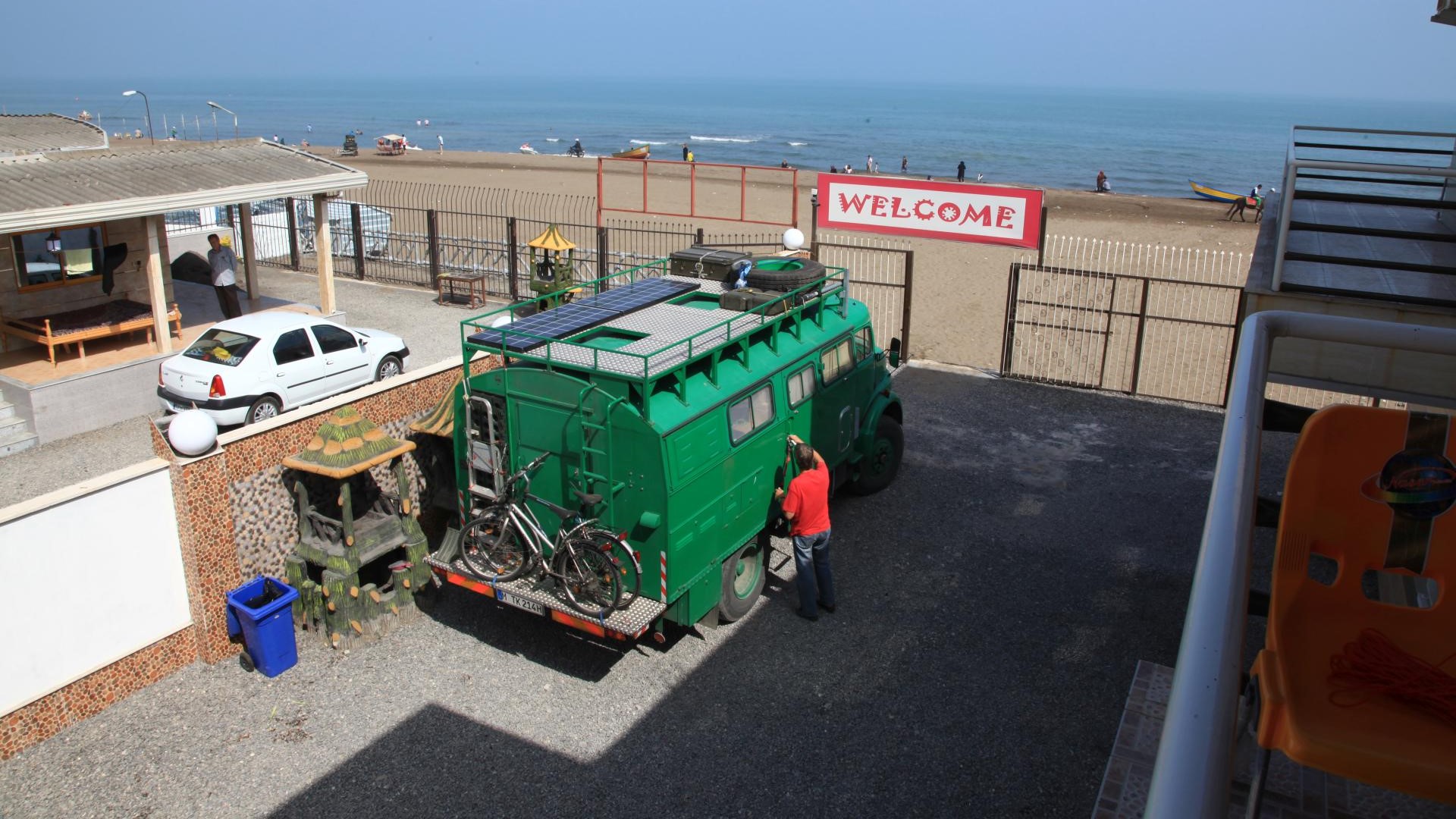 Am kaspischen Meer. Iran