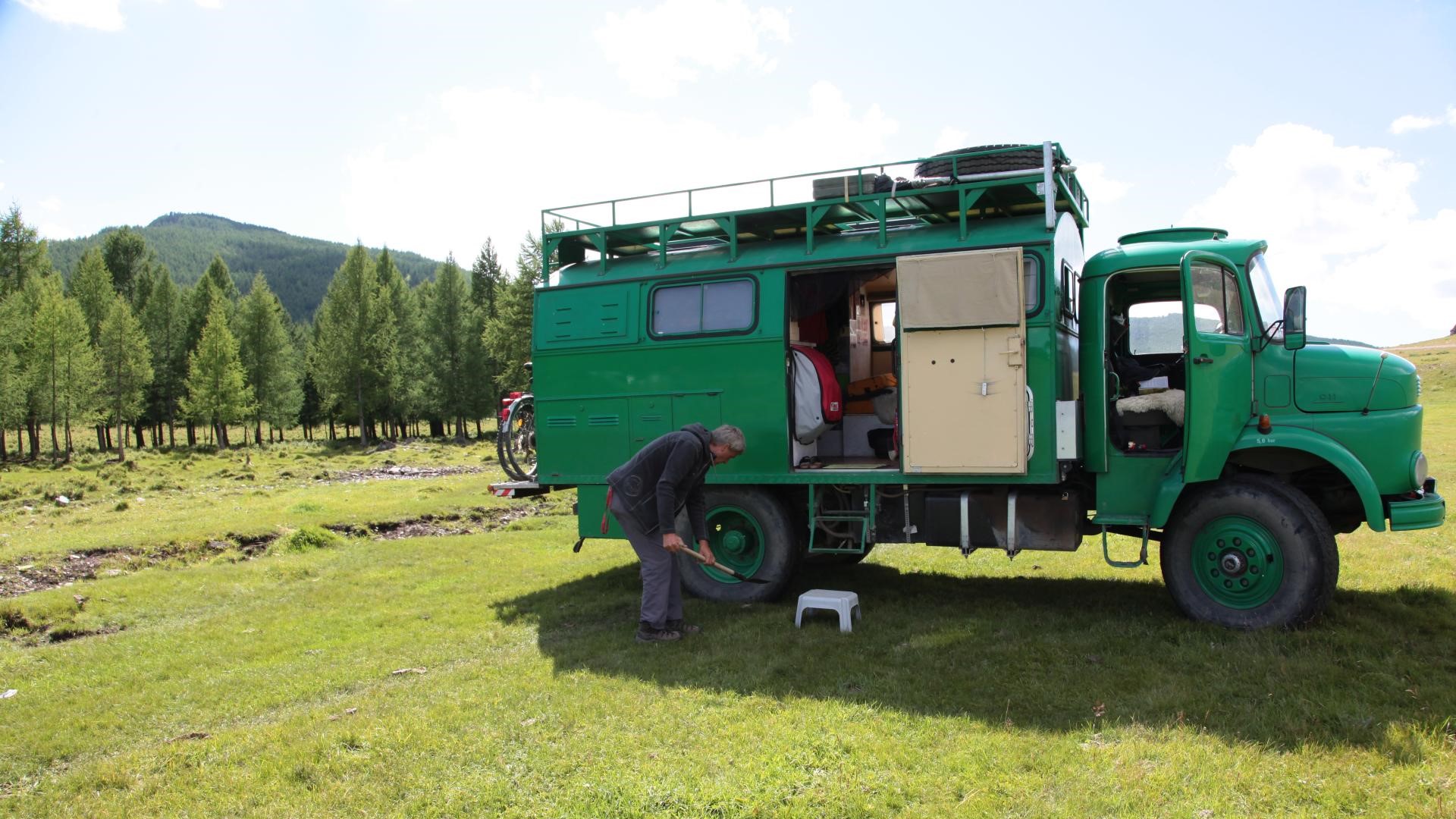 Irgendwo in der Mongolei.
