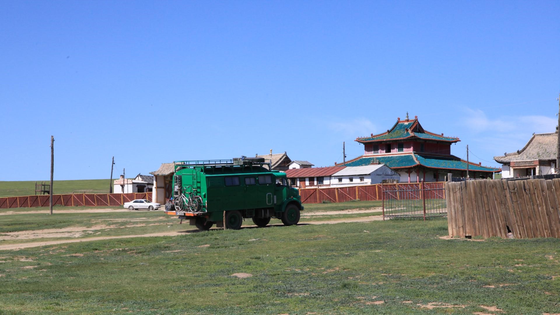Kloster in der Mongolei.