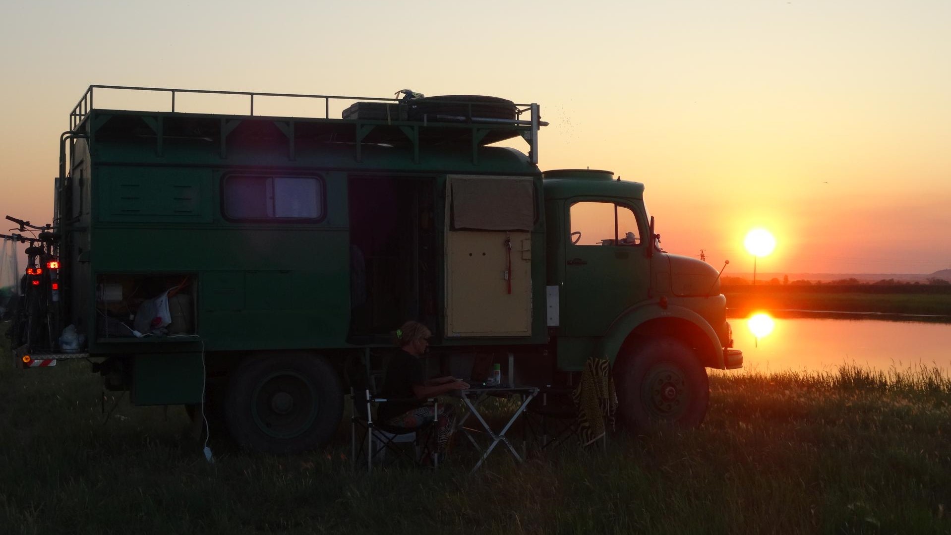 irgendwo in Sibirien an einem der unzähligen Seen.