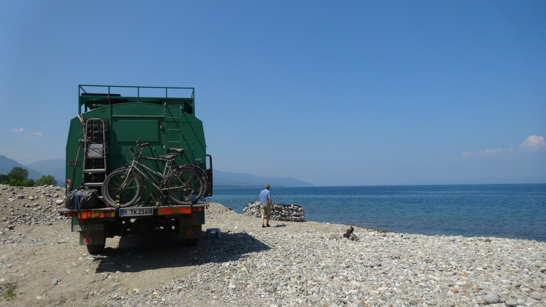 Am Baikalsee in Sibirien